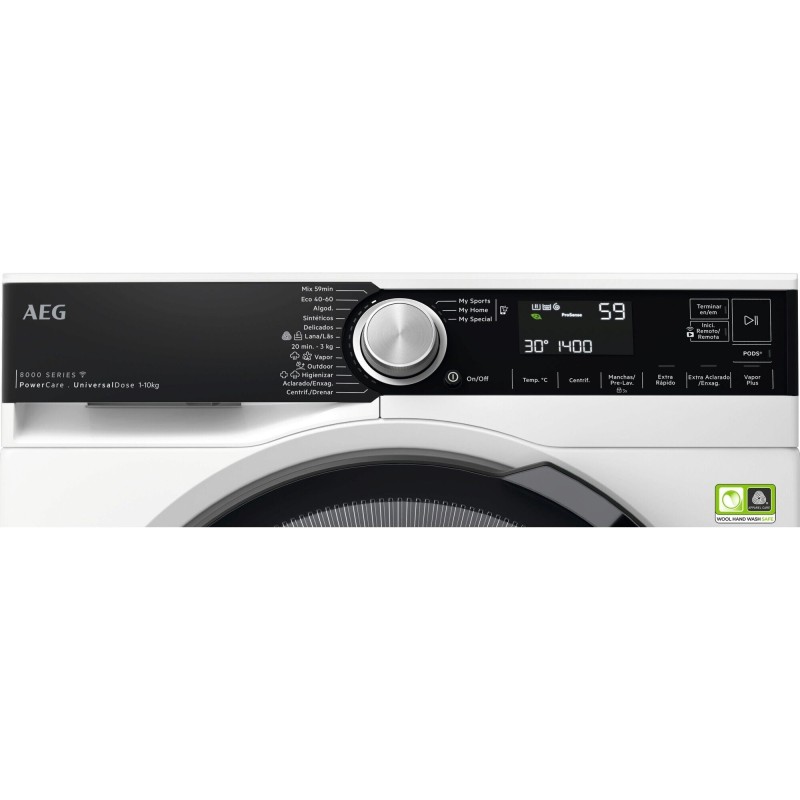 Lavadora AEG LFSR8514L6O, PowerCare, Pro