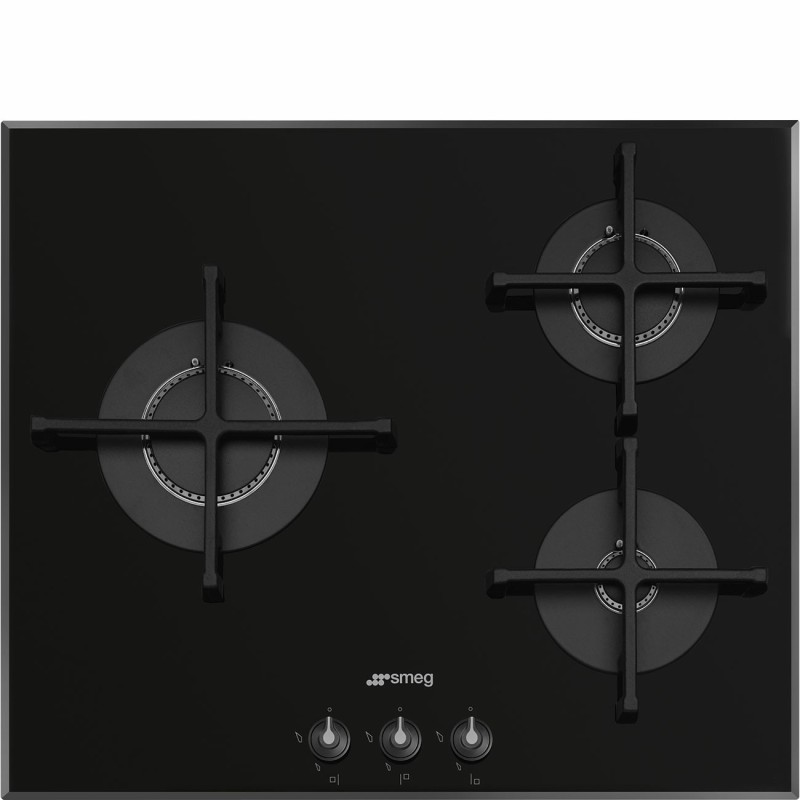 Placa Smeg PV163B3,  Gas, Estética Línea