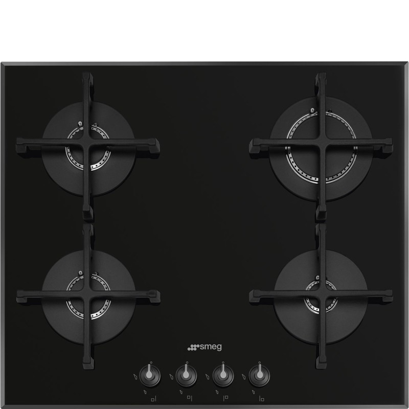 Placa Smeg PV164B3,  Gas, Estética Línea