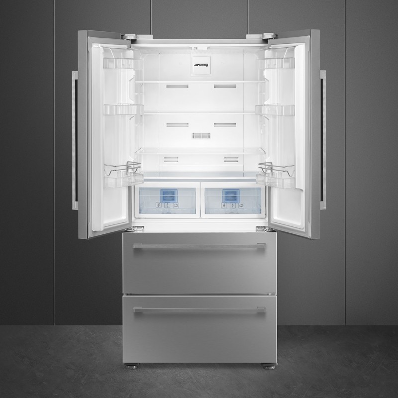 Combi Smeg FQ55FXDE, 2 puertas + 2 cajon