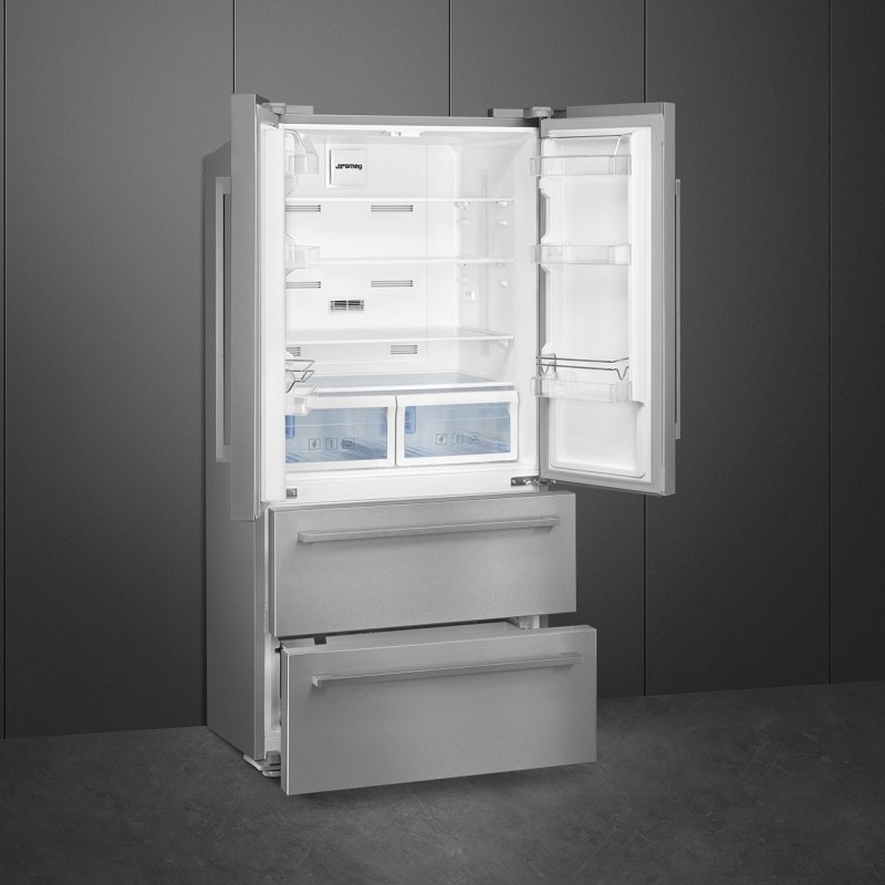 Combi Smeg FQ55FXDE, 2 puertas + 2 cajon