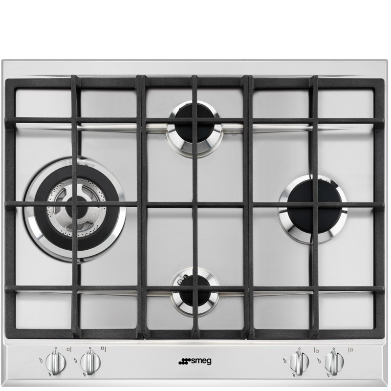 Placa Smeg P261XGH,  Gas, Estética Selec