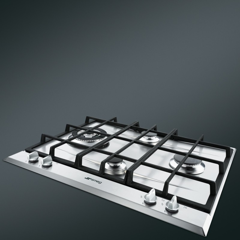 Placa Smeg P261XGH,  Gas, Estética Selec
