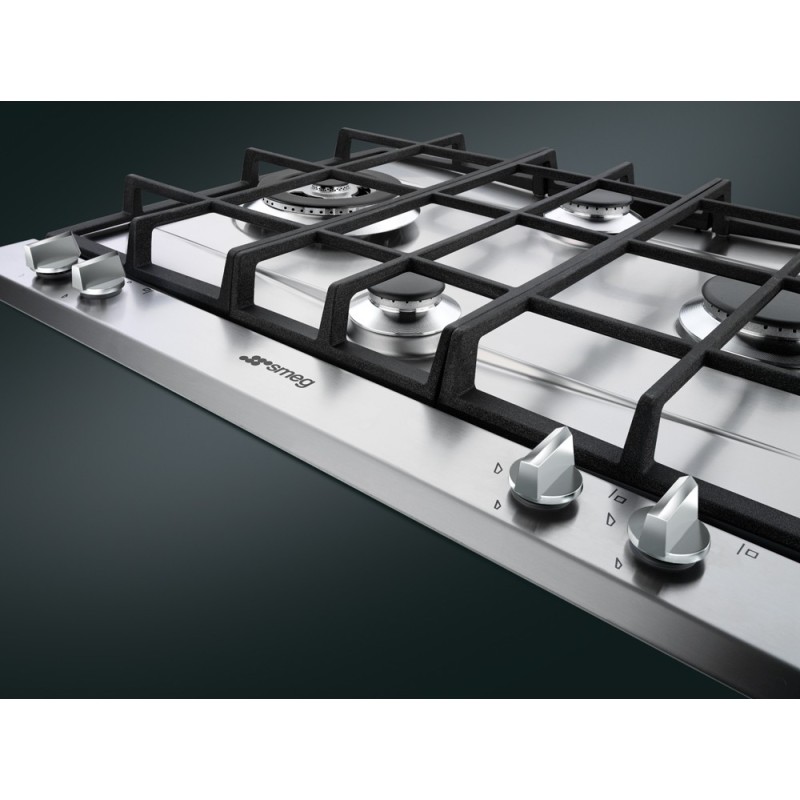 Placa Smeg P261XGH,  Gas, Estética Selec