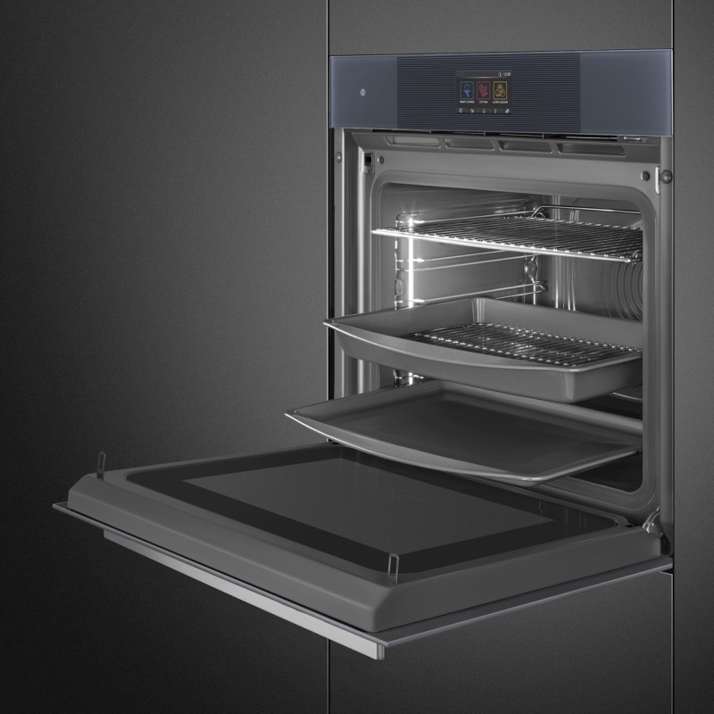 Horno Smeg SO6104APG, 60 cm, Línea, Nept