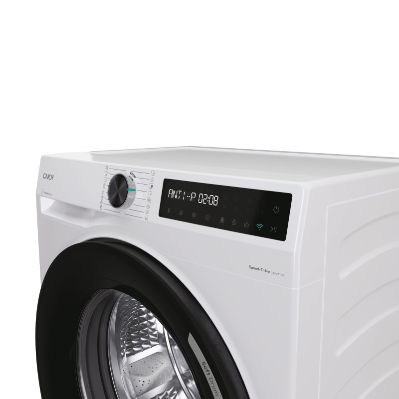 Lavadora Candy BR411BL9S, Carga frontal,