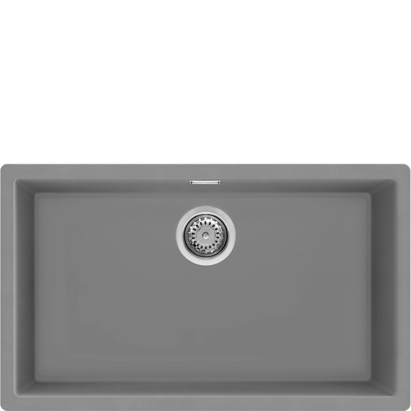 Fregadero Smeg VZP76CT,  granito, 1 cube