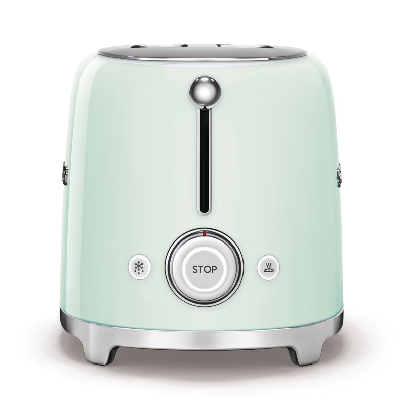 Tostador Smeg TSF02PGEU, 50' Style, Verd