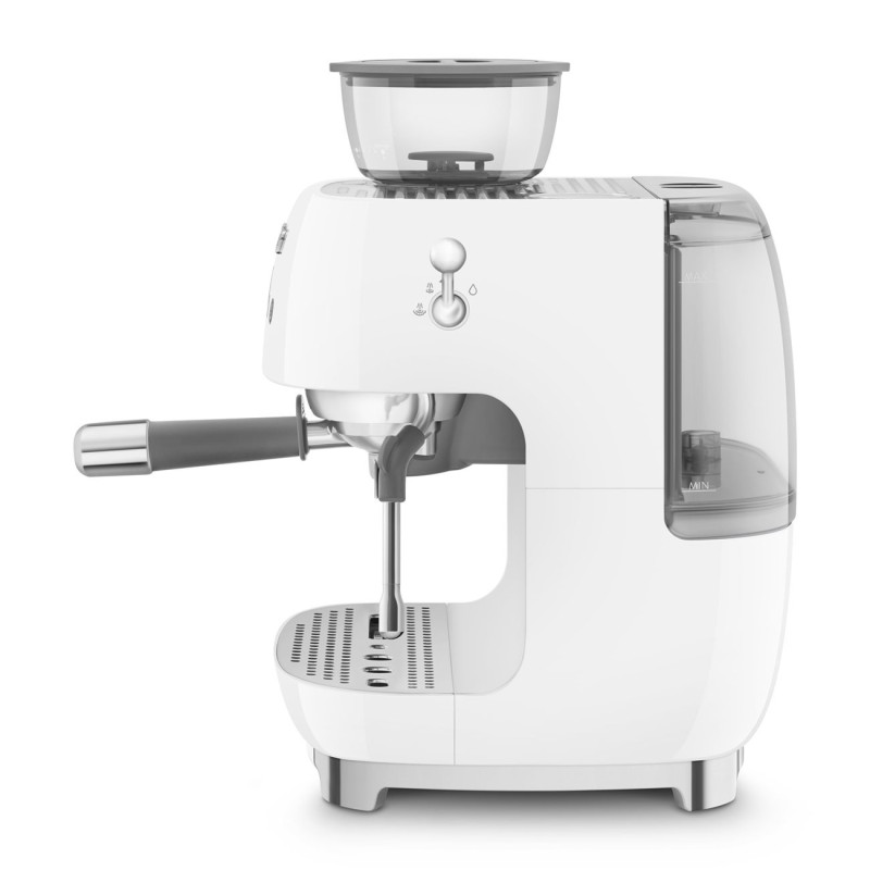 Cafetera Espresso Smeg EGF03WHEU,  con m