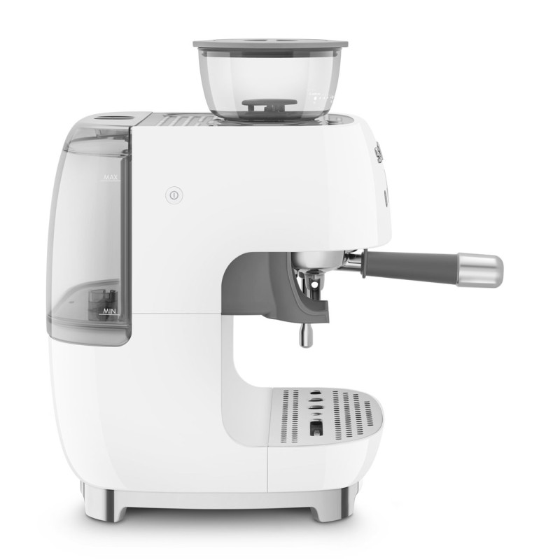 Cafetera Espresso Smeg EGF03WHEU,  con m