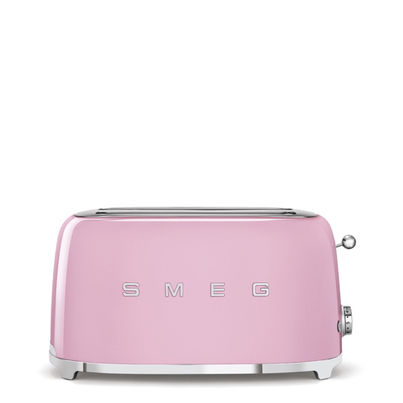 Tostador Smeg TSF02PKEU, 50' Style, Rosa