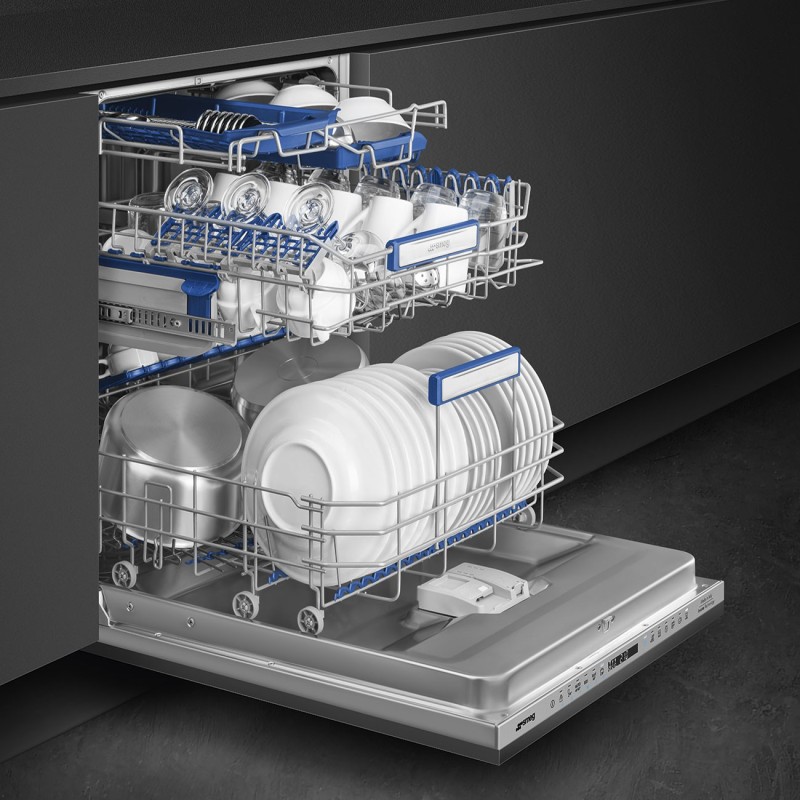 Lavav INT Smeg STL324BQLLW, Integración 