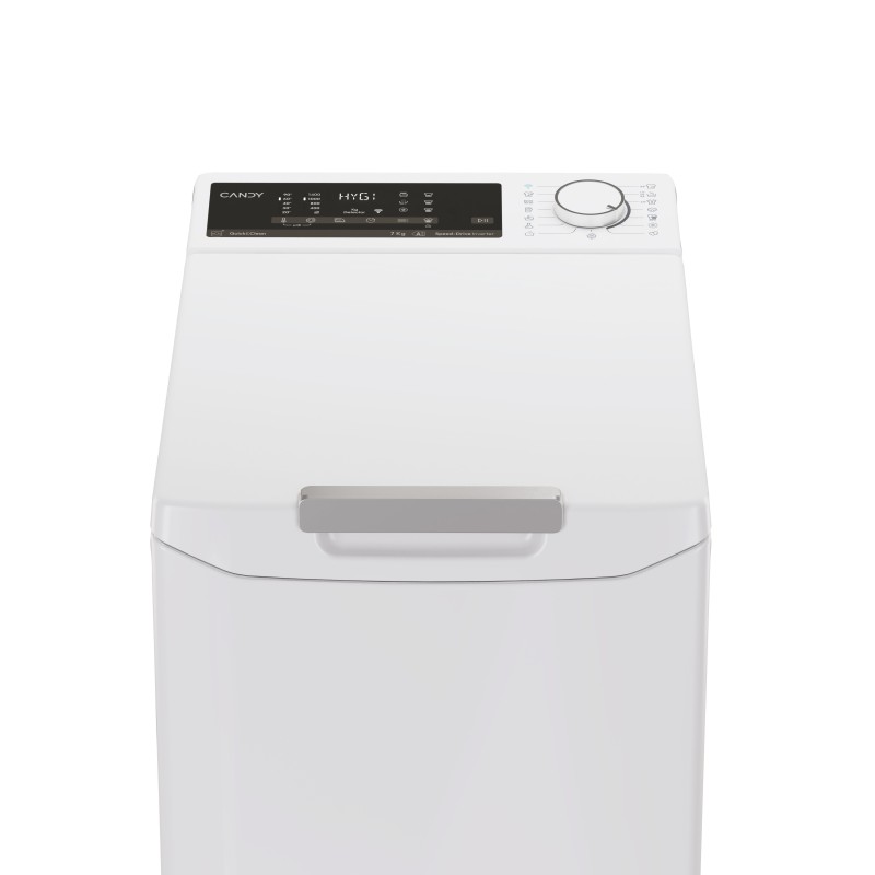 Lavadora Candy TCA474TM5S, Carga superio