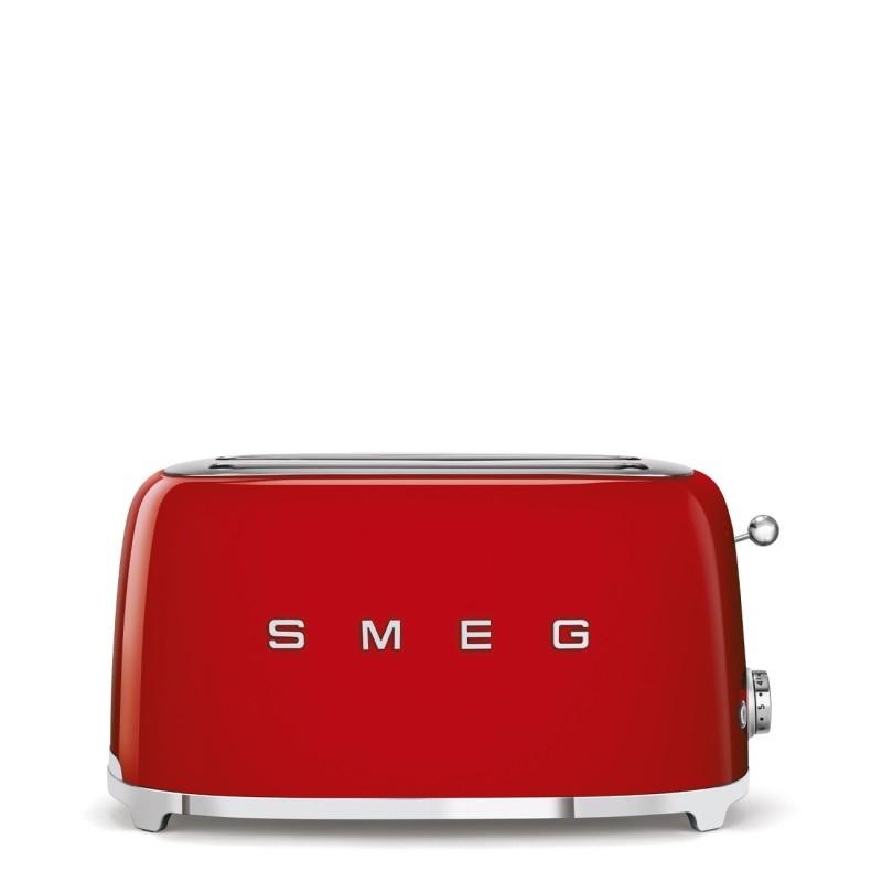 Tostador Smeg TSF02RDEU, 50' Style, Rojo