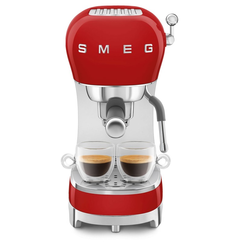 Cafetera Espresso Smeg ECF02RDEU,  50' s