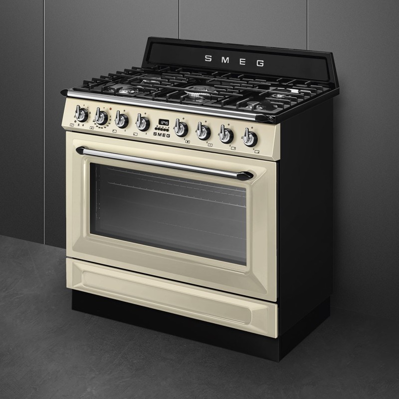 Cocina Smeg TR90GMP,  Victoria, color cr