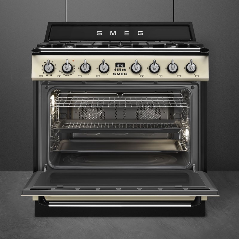 Cocina Smeg TR90GMP,  Victoria, color cr