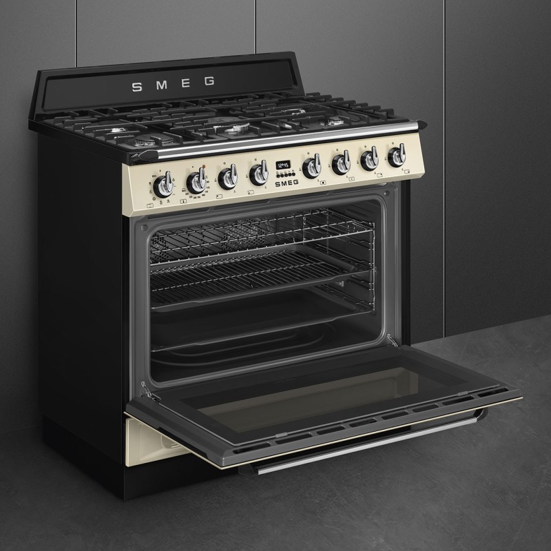 Cocina Smeg TR90GMP,  Victoria, color cr