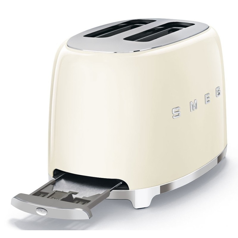Tostador Smeg TSF01CREU, 50' Style, Crem