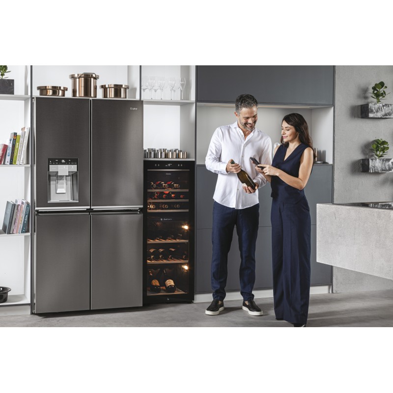 Vinoteca Haier HWS77GDAU1, Doble Zona 77