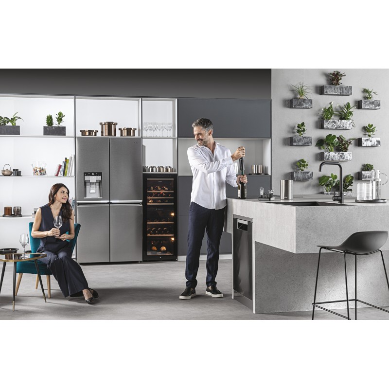 Vinoteca Haier HWS77GDAU1, Doble Zona 77