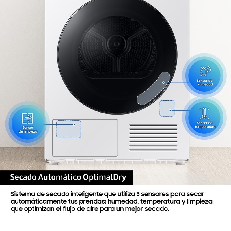 Secadora Samsung DV90DB8845GHU3, A, 9 KG