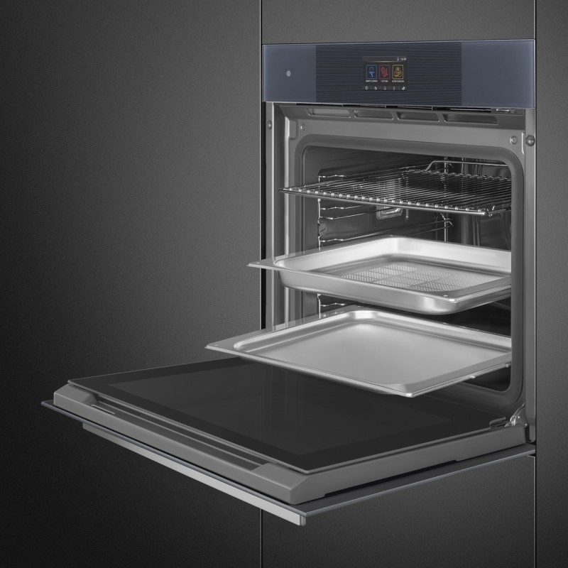 Horno Smeg SO6104S4PG, 60 cm, Línea, Nep