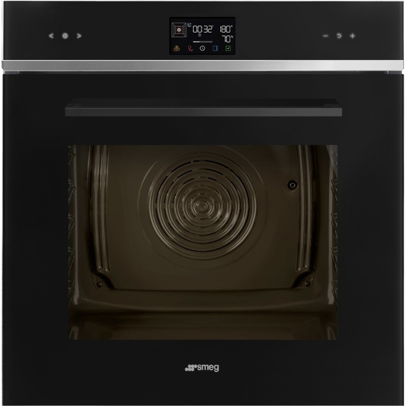 Horno Smeg SO6402S3PB, que combina la co