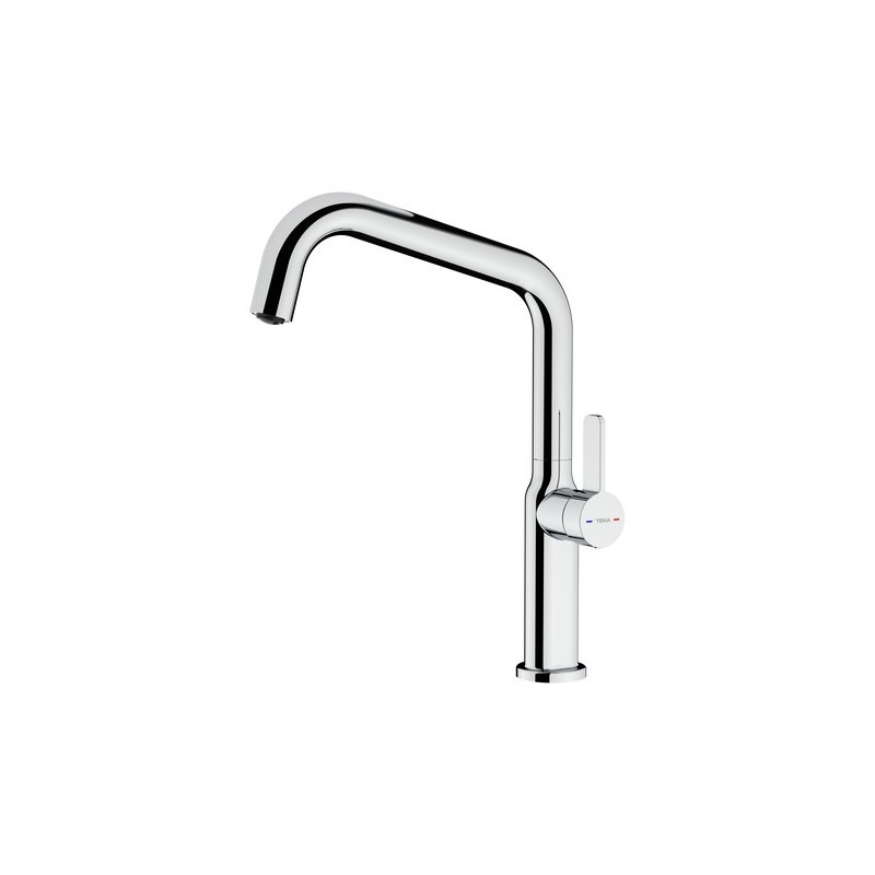 Grifo Teka OVAL 914 CROMO, Caño alto gir
