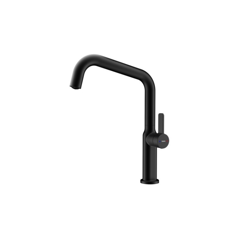 Grifo Teka OVAL 914 NEGRO, Caño alto gir