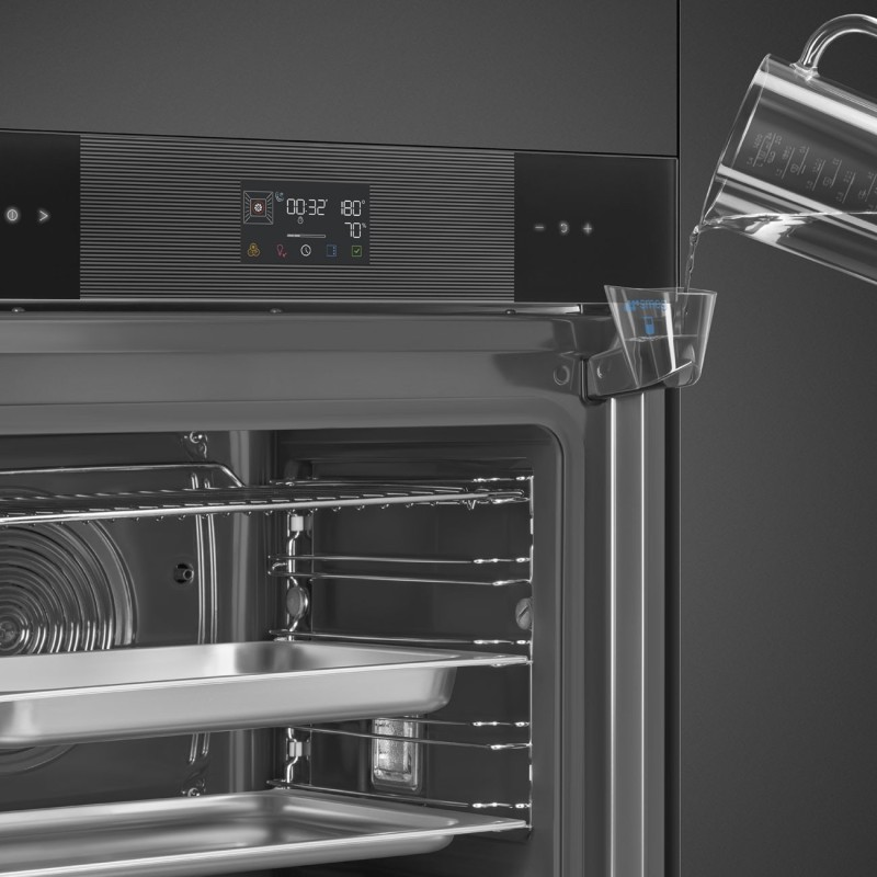 Horno Smeg SO6102S3PB3, 60 cm, Línea, Ne