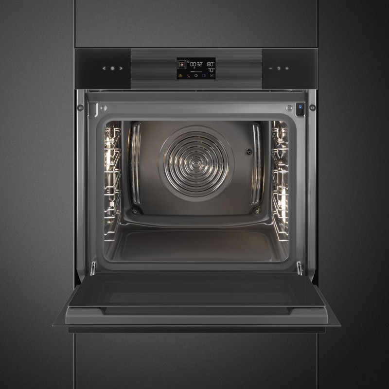 Horno Smeg SO6102S3PB3, 60 cm, Línea, Ne