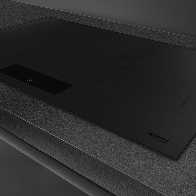 Induccion Smeg SIM3864MB,  Negro, Negro,