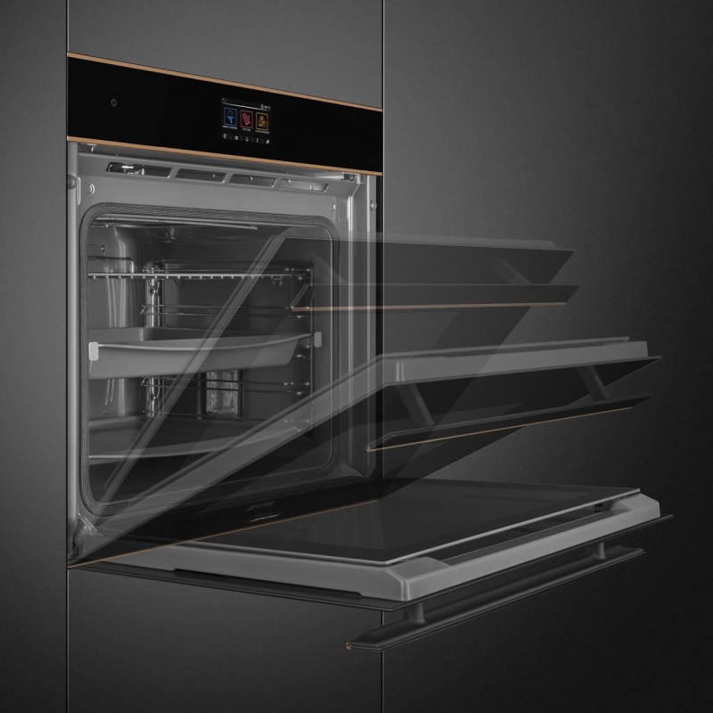 Horno Smeg SOP6604TPNR, 60 cm, Dolce Sti