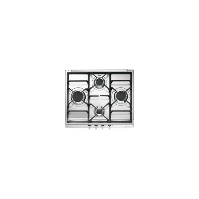 Placa Smeg S60GHS,  Gas, Estética Selecc
