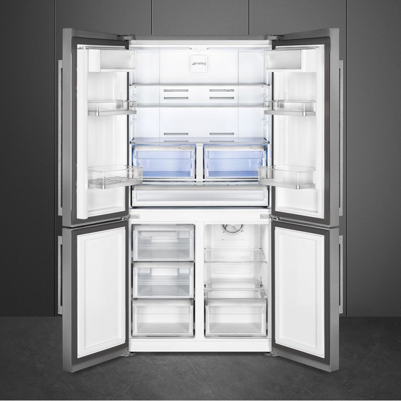Americano Smeg FQ60XDE, 4 puertas, Libre