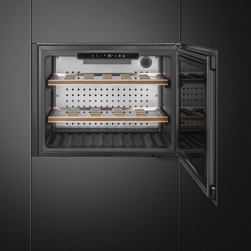 Vinoteca INT Smeg CVI120B3E, Integración
