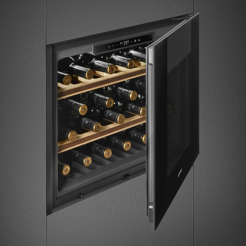 Vinoteca INT Smeg CVI120B3E, Integración
