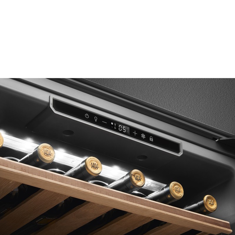 Vinoteca INT Smeg CVI120B3E, Integración