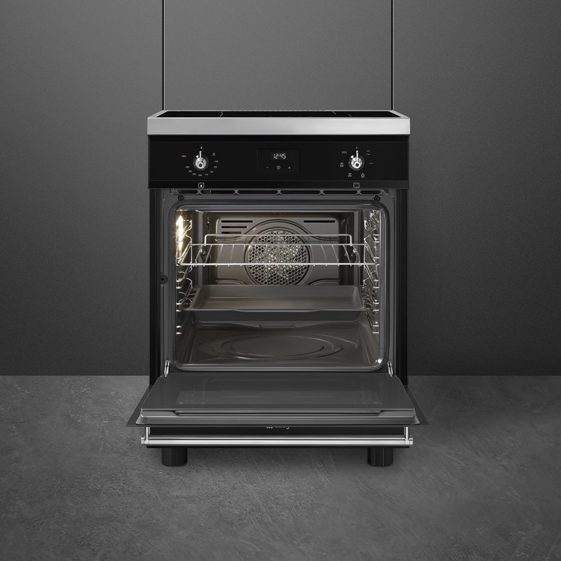 Cocina Smeg C6IMBLT2,  60x60 cm, Sinfoni