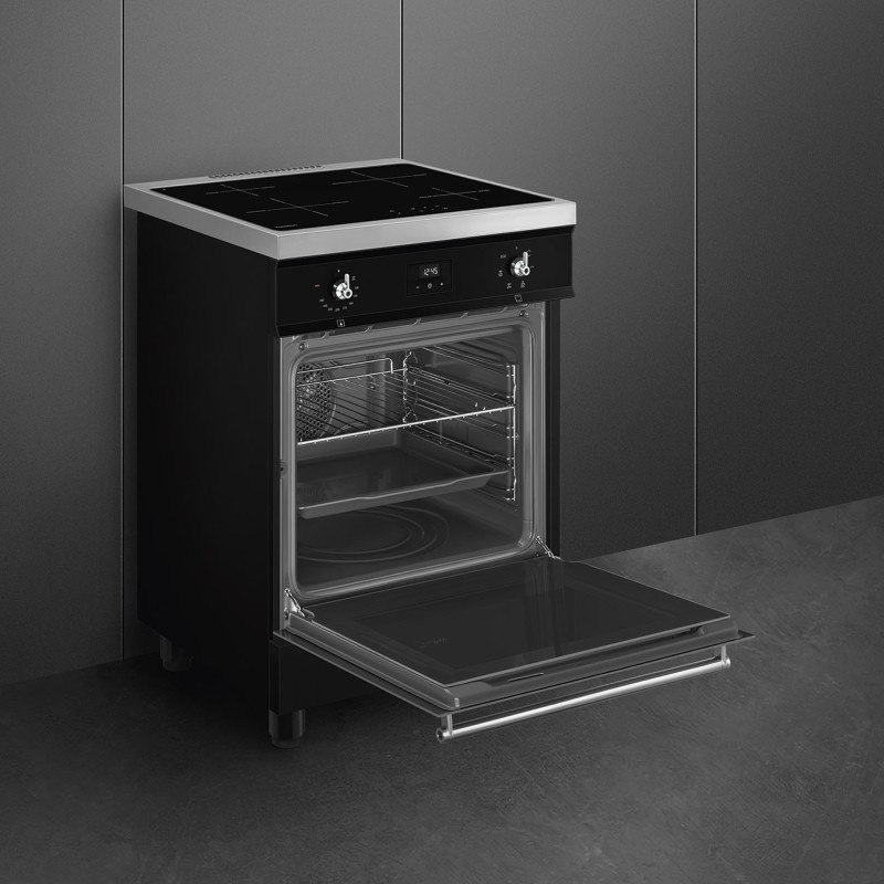 Cocina Smeg C6IMBLT2,  60x60 cm, Sinfoni