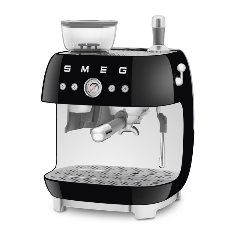 Cafetera Espresso Smeg EGF03BLEU,  con m