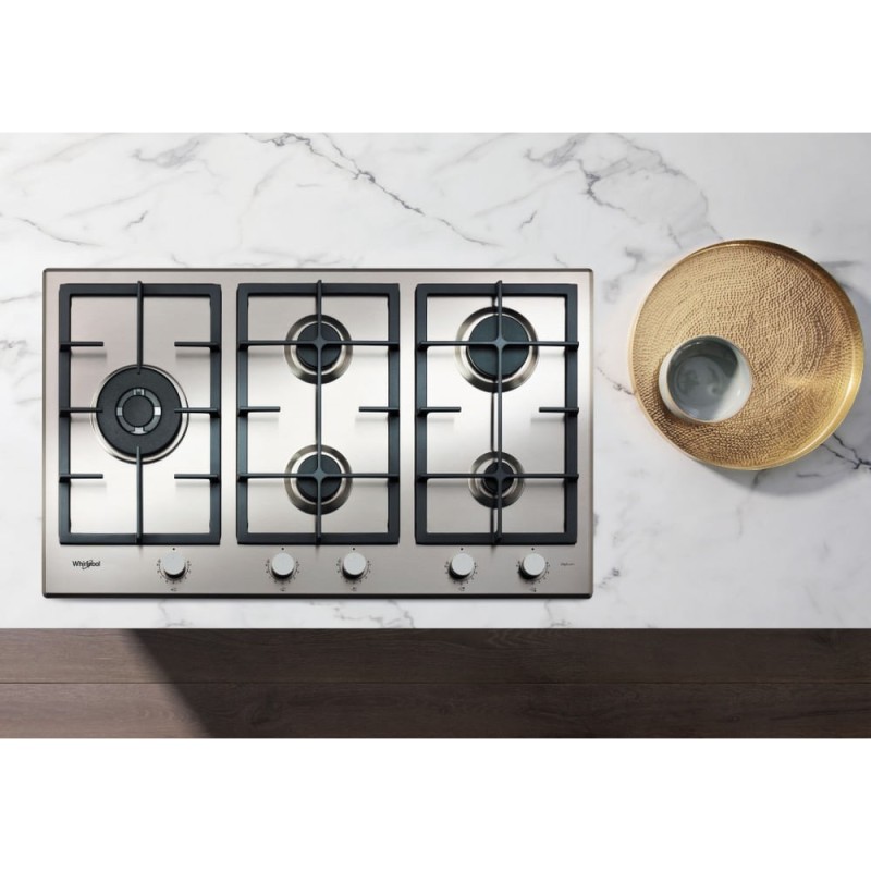 Placa Whirlpool GMAL9522IXL,  GAS METAL 
