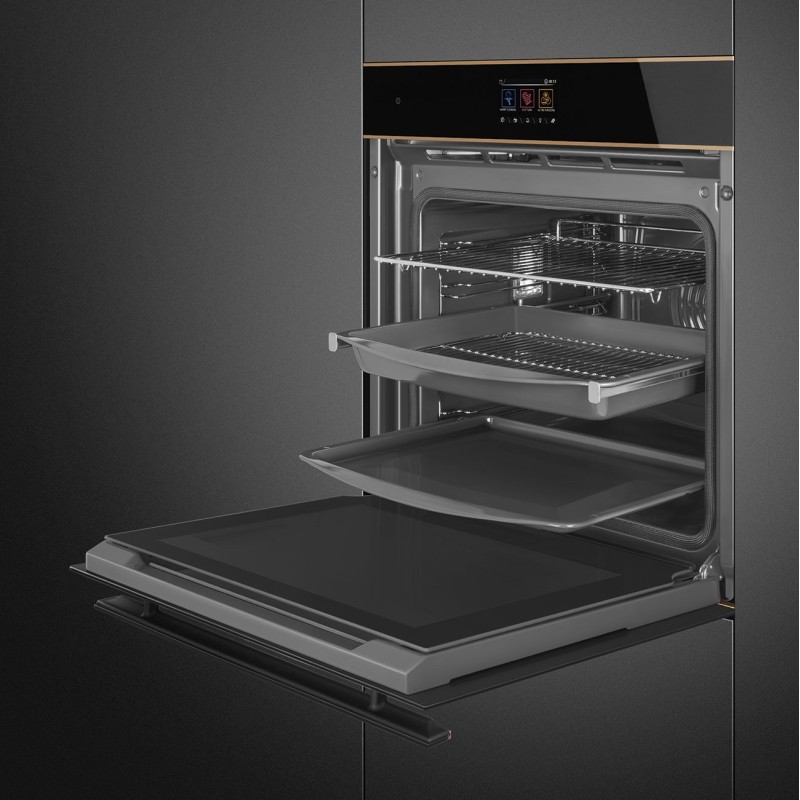 Horno Smeg SOP6604S2PNR, 60 cm, Dolce St