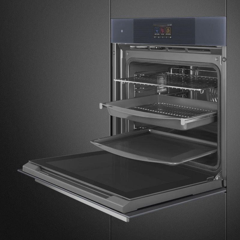 Horno Smeg SOP6104S2PG, 60 cm, Línea, Ne