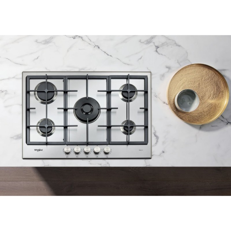 Placa Whirlpool GMAL7522IXL,  GAS METAL 