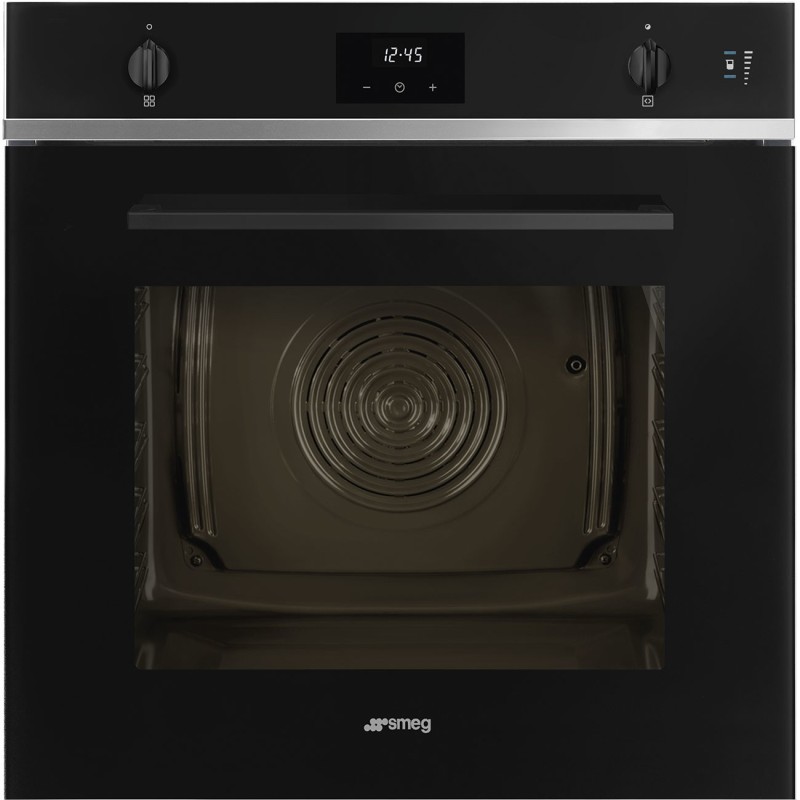 Horno Smeg SO6401S2B, que combina la coc