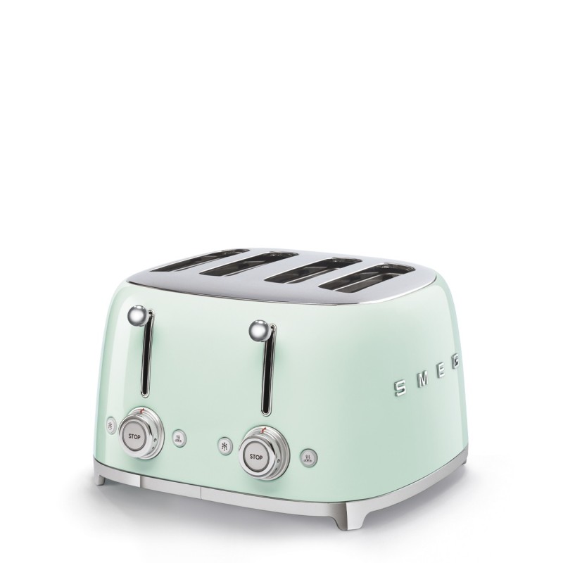Tostador Smeg TSF03PGEU, 50' Style, Verd