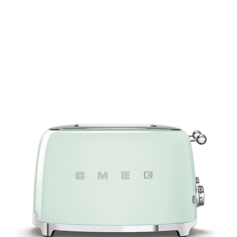 Tostador Smeg TSF03PGEU, 50' Style, Verd