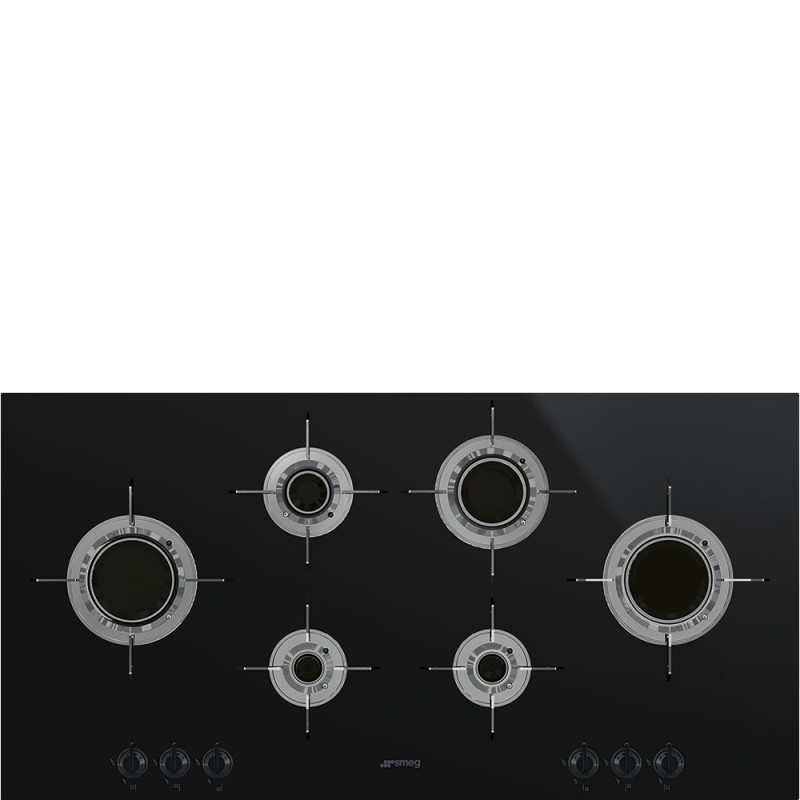Placa Smeg PVL6106CN,  Gas, Estética Dol